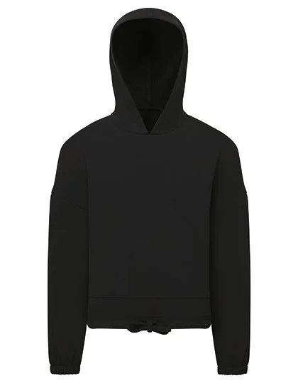 Kids Recycled Cropped Oversize Hoodie