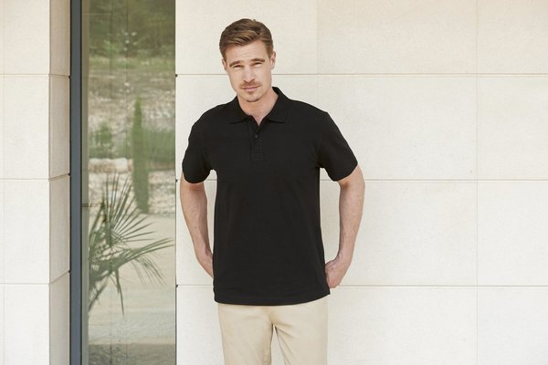 Henbury Stretch-Piqué Polo Shirt mit Elasthan