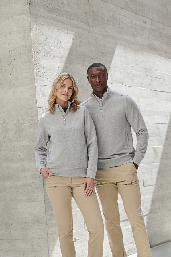 Henbury Nachhaltiger 1/4 Zip Pullover in