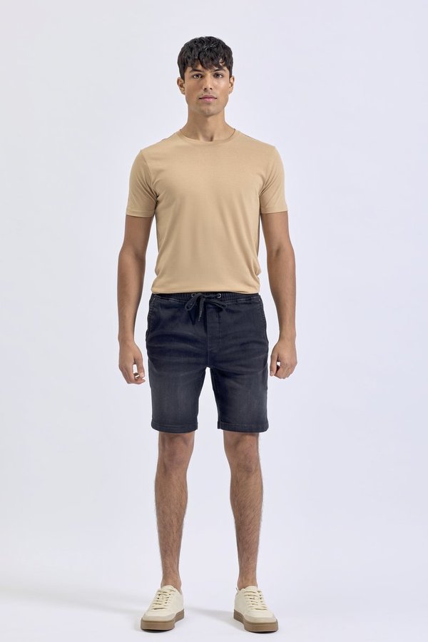 Men´s Denim Drawstring Shorts