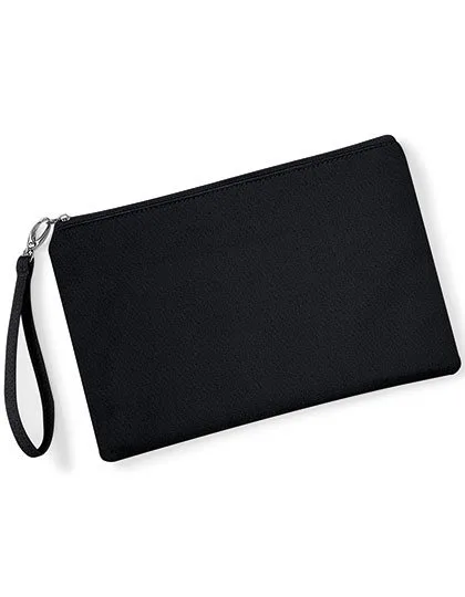 Westford Mill Canvas Wristlet Bag with Zip