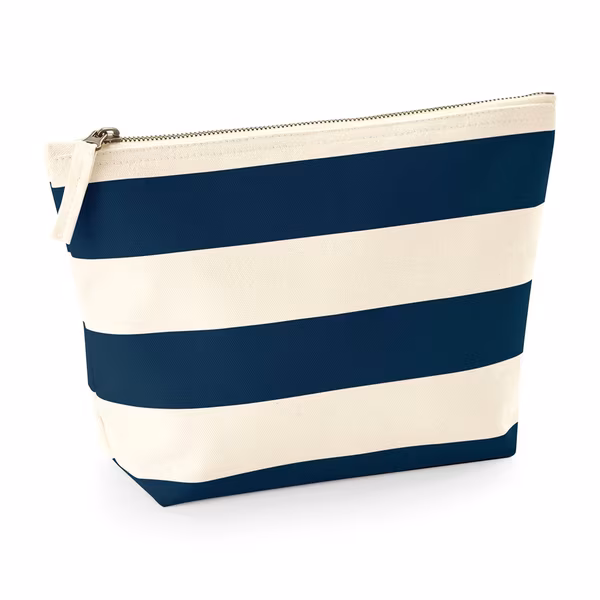 Westford Mill Canvas Kulturtasche mit Streifendruck
