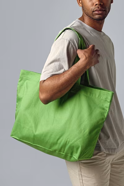Westford Mill Öko-Canvas Shopper aus Baumwolle