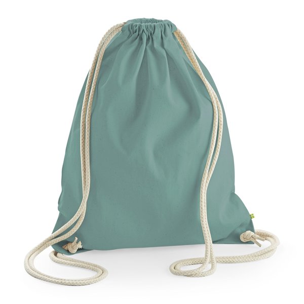 Westford Mill Bio-Baumwoll Gymsac mit Tunnelzug