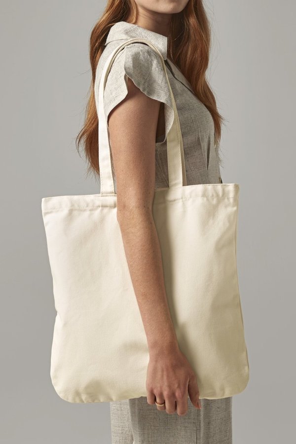 Westford Mill Bio-Baumwolltasche in Pastellfarben 407 g/m²