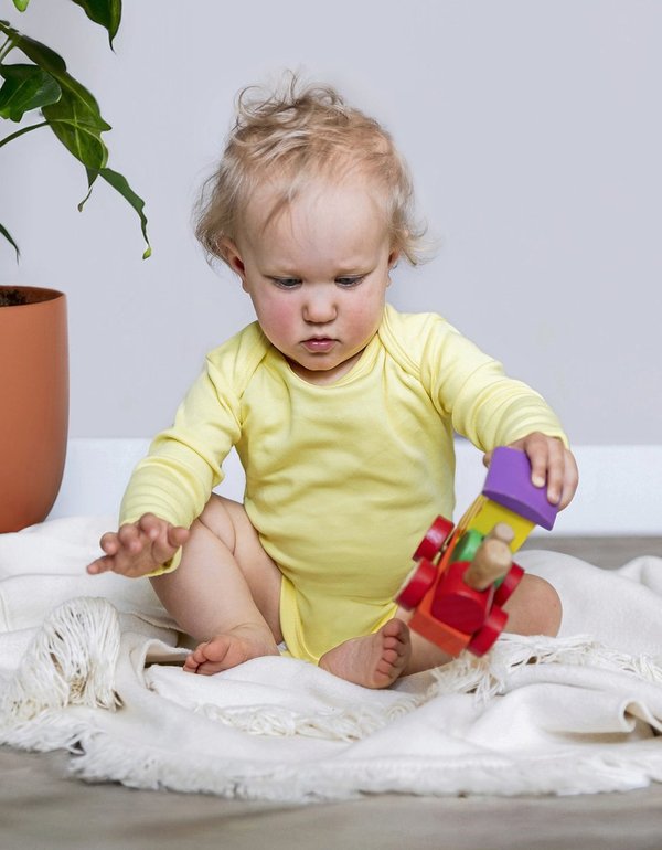Link Kids Wear Bio-Baumwolle Langarm-Body für Kinder