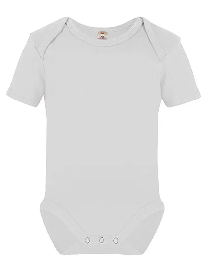 Link Kids Wear Kurzarm-Romper aus Polyester mit Druckknöpfen