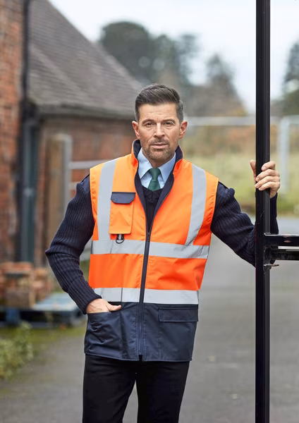 YOKO Safety Vest YK220 with Fleece Lining