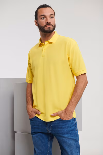 Russell Polo Shirt made of Ring-Spun Cotton