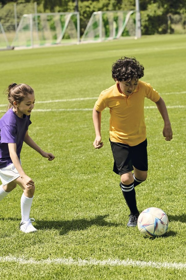 Polo Shirt aus Baumwolle mit Piquéstoff für Kinder