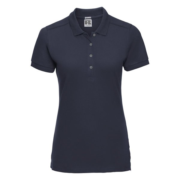 Russel Slim Fit Stretch Polo-Shirt für Damen