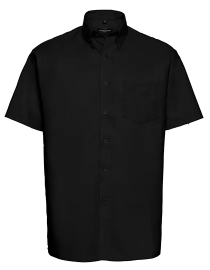 Russell Collection Classic Oxford Shirt with Chest Pocket