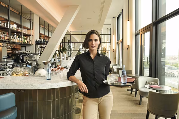 Russell Collection 3/4-Sleeve Blouse with Stretch Fabric