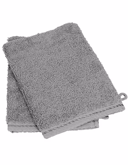 ARTG Gant de toilette à rayures satin 2023, Light Blue 16 x 22 cm, AR033
