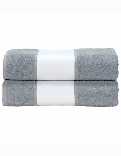 ARTG Grande asciugamano sublimabile 100x210 cm, Light Blue 100 x 210 cm, AR087
