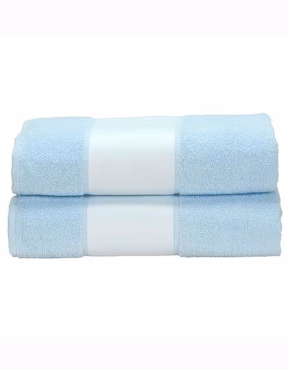 ARTG Sublimationsfähiges großes Handtuch 100x210 cm, Light Blue 100 x 210 cm, AR087
