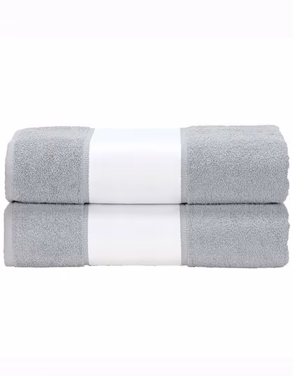 ARTG Sublimationsfähiges großes Handtuch 100x210 cm, Light Grey 100 x 210 cm, AR087