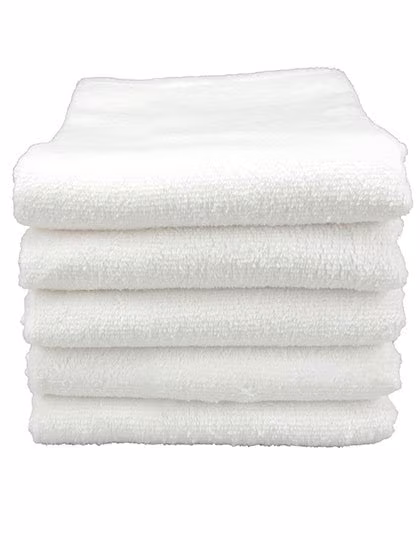 ARTG Beach Towel 100x190 cm Polyester Cotton, White 100 x 190 cm, AR099BT