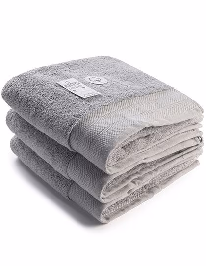 ARTG Handtuch Deluxe 700 g/m² Baumwolle, Light Grey 60 x 110 cm, AR603
