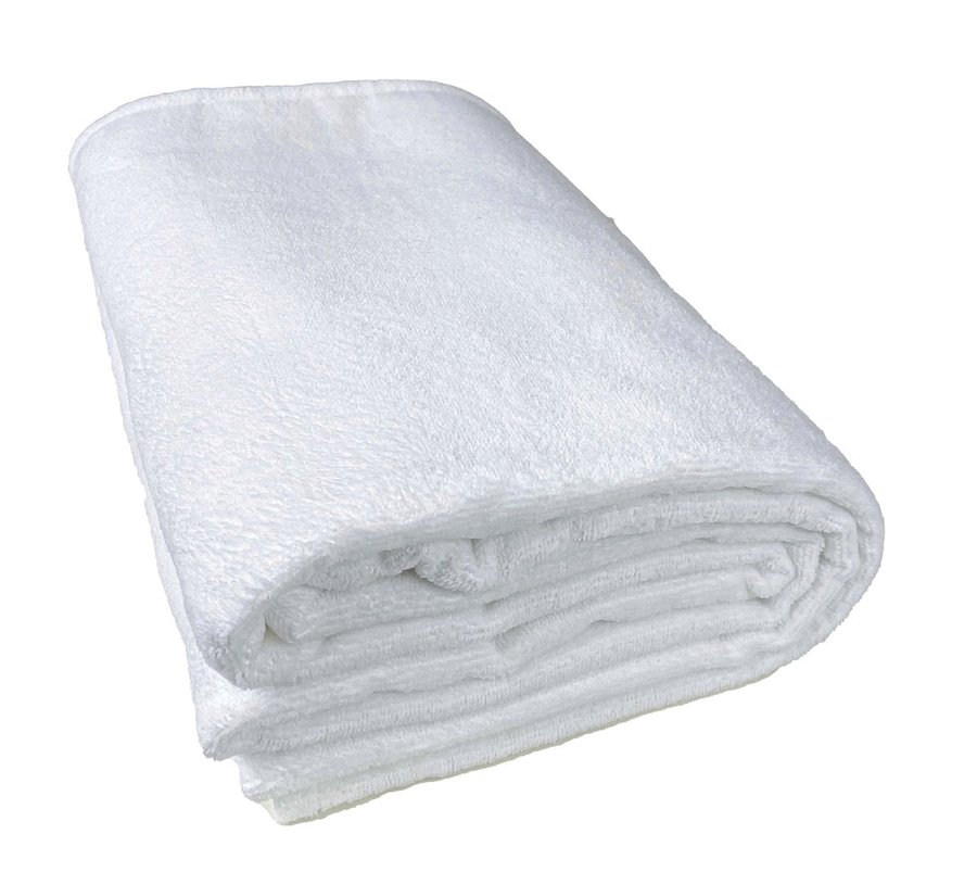 ARTG DUO Serviette de Plage XXL avec Face Imprimable, White/White 150 x 200 cm, AR992