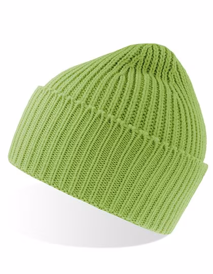 Atlantis Grob gestrickte Oak Beanie mit Bündchen, Mustard One Size, AT100