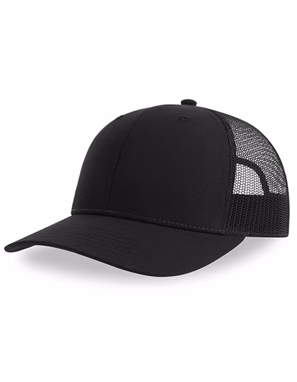Atlantis Cap Bryce en sergé de polyester recyclé, Black/Black One Size, AT106