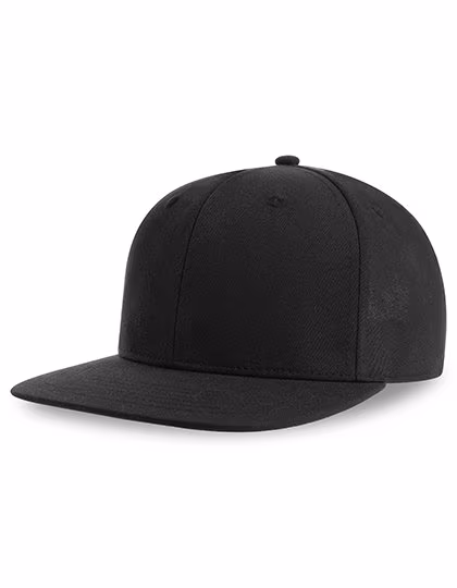 Atlantis James Cap aus recyceltem Polyester-Twill, Black One Size, AT111