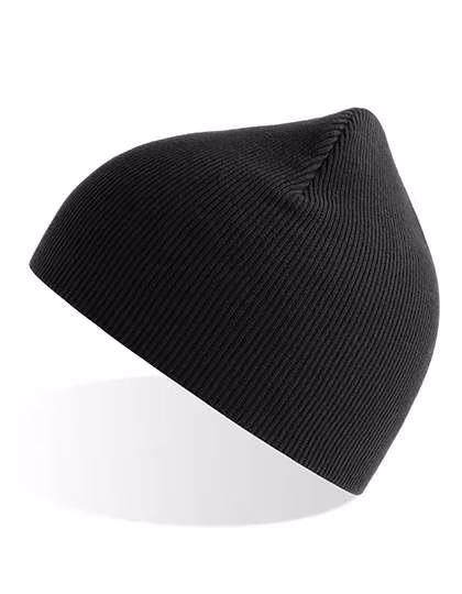 Atlantis Yala Beanie made of Organic Cotton for Kids, Black One Size, AT119