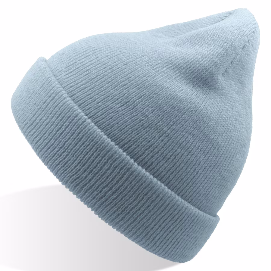 Atlantis Beanie Wind en polyester recyclé pour enfants, Black One Size, AT124