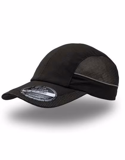 Atlantis Sports Cap with Mesh and Reflectors, Navy One Size, AT312