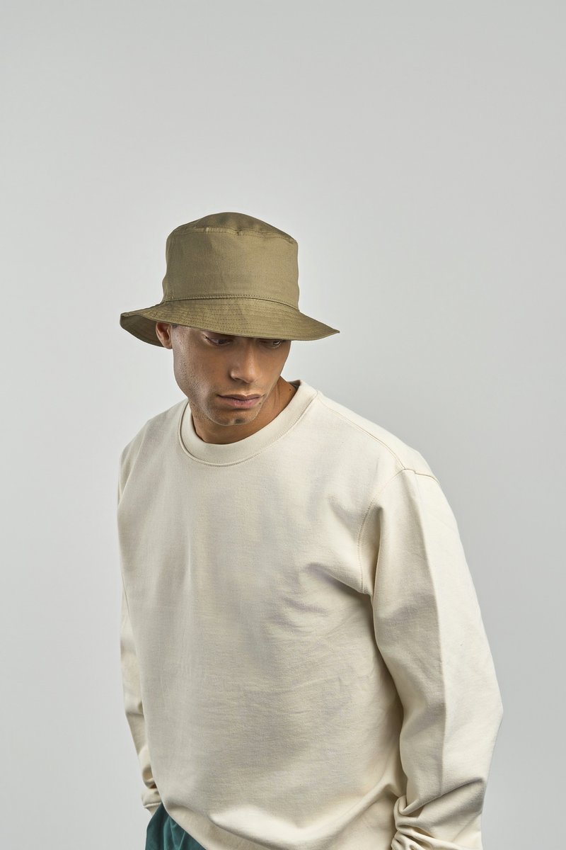 Atlantis Bucket Hat aus 100% Baumwolle, Black One Size, AT314
