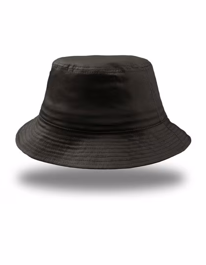 Atlantis Bucket Hat made of 100% Cotton, Black One Size, AT314