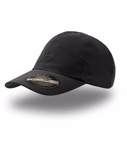 Atlantis Air Cap mit Laser-Perforierung, Black One Size, AT316