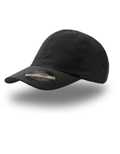Atlantis Air Cap mit Laser-Perforierung, Black One Size, AT316