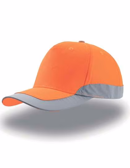 Atlantis Cap de sécurité avec bande réfléchissante, Yellow Fluo One Size, AT326