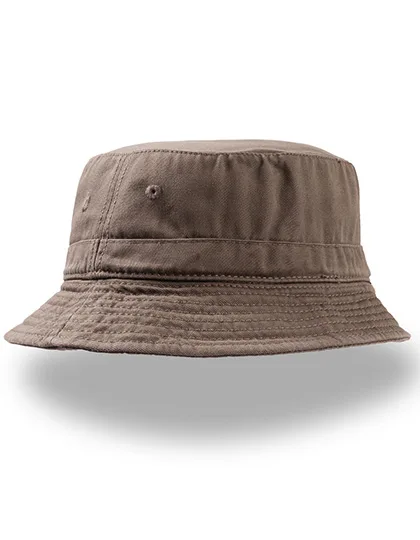 Atlantis Bucket Hat made of Chino Cotton with Sweatband, Olive L/XL, AT346