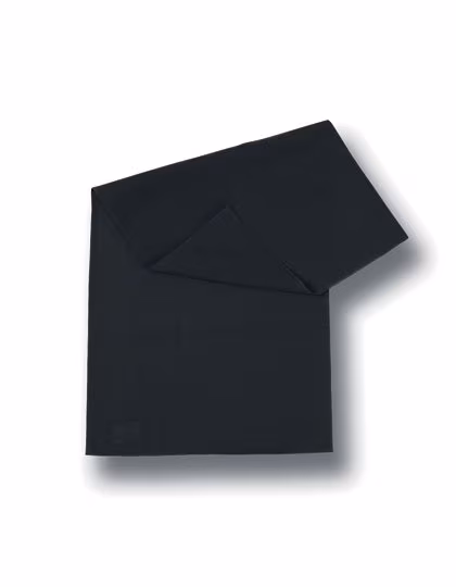 Atlantis Freedom Basic Bandana made of 100% Polyester, Black 49 x 25 cm, AT354