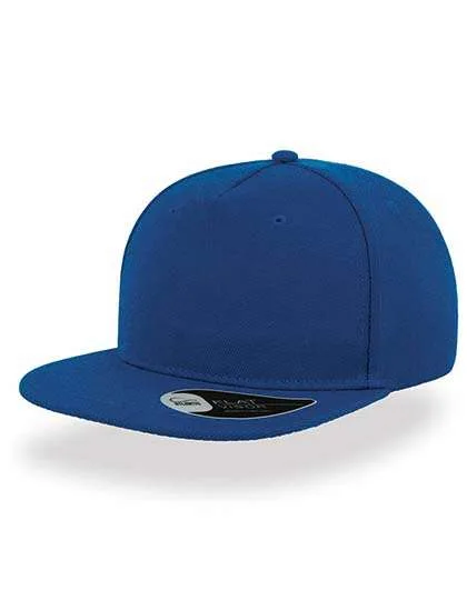 Atlantis Snap Five Cap with PVC Closure, Royal One Size, AT401