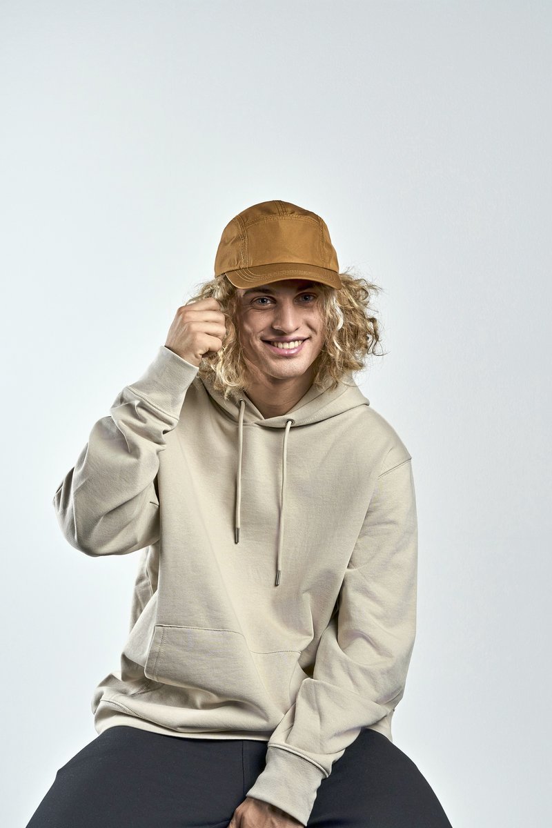 Atlantis Regenhut aus recyceltem Polyester-Ripstop in, Dark Mustard One Size, AT420