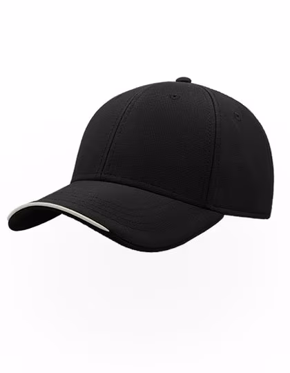 Atlantis Estoril Cap made of Recycled Polyester, Black One Size, AT422
