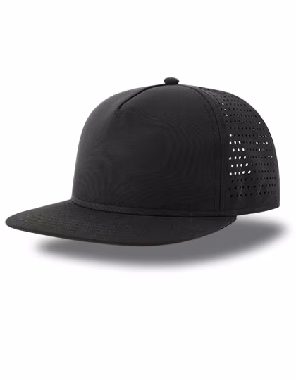 Atlantis Nachhaltige Bank Five Cap Recycled, Black/Black One Size, AT424