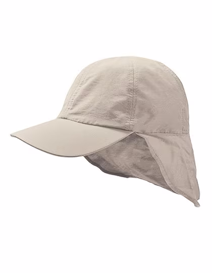 Atlantis Nomaden Cap aus recyceltem Polyester, Khaki One Size, AT425