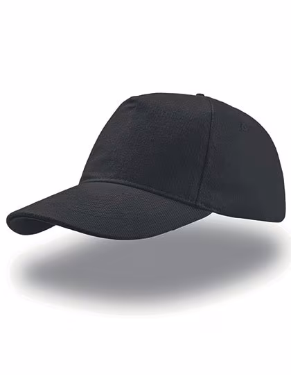 Atlantis Cap Liberty Five Buckle en coton, Black One Size, AT501
