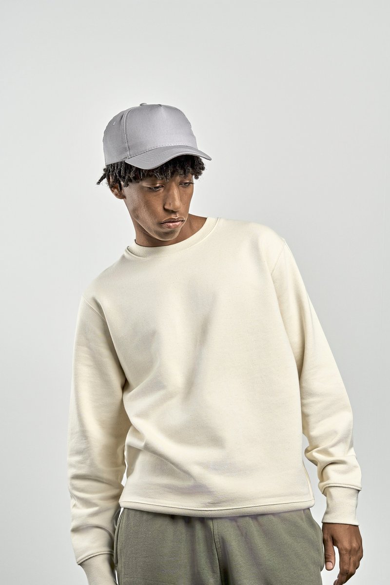 Atlantis Start Five Cap aus 100% Baumwolle, Black One Size, AT502