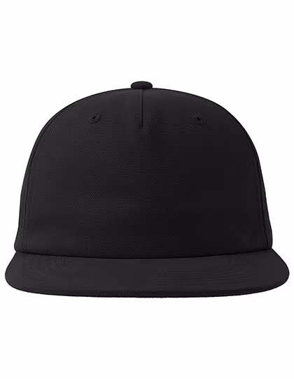 Atlantis Cruz Cap aus Bio-Baumwolle, unstrukturiert, Black One Size, AT529