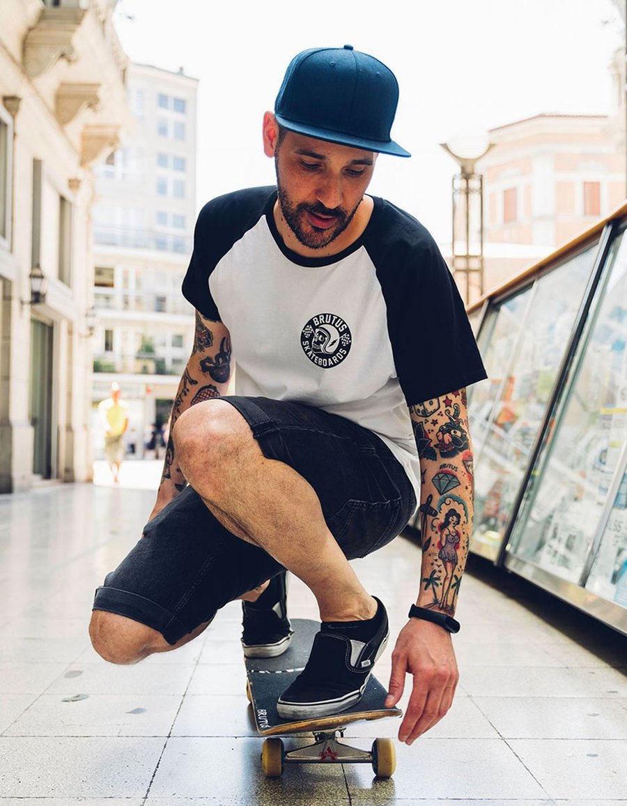 Atlantis Snap Back Cap mit PVC-Verschluss, Black One Size, AT603