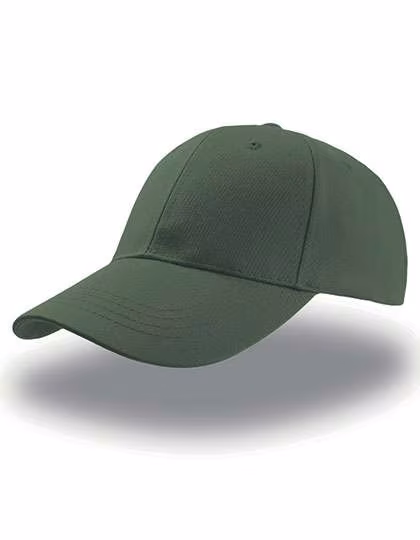 Atlantis Zoom Cap mit Klettverschluss und Luftlöchern, Bottle Green One Size, AT608