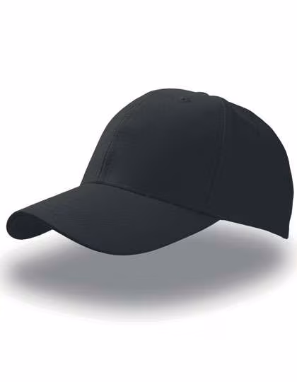 Atlantis Atmungsaktive Chino-Baumwoll-Cap Jolly, Black One Size, AT621