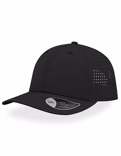 Atlantis Breezy Cap aus 100% Nylon, Black One Size, AT676