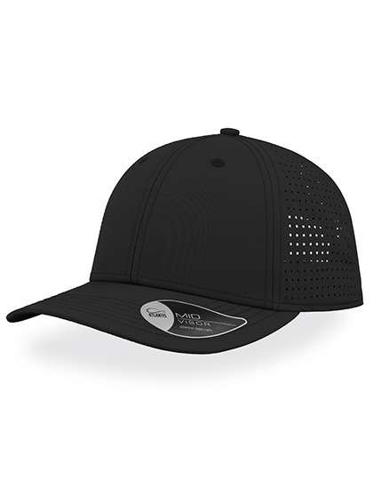 Atlantis Breezy Cap aus 100% Nylon, Black One Size, AT676